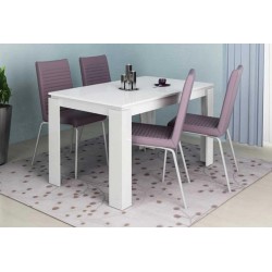 Επεκτεινόμενη τραπεζαρία Havana 120/160x74x80cm DIOMMI 33-032
